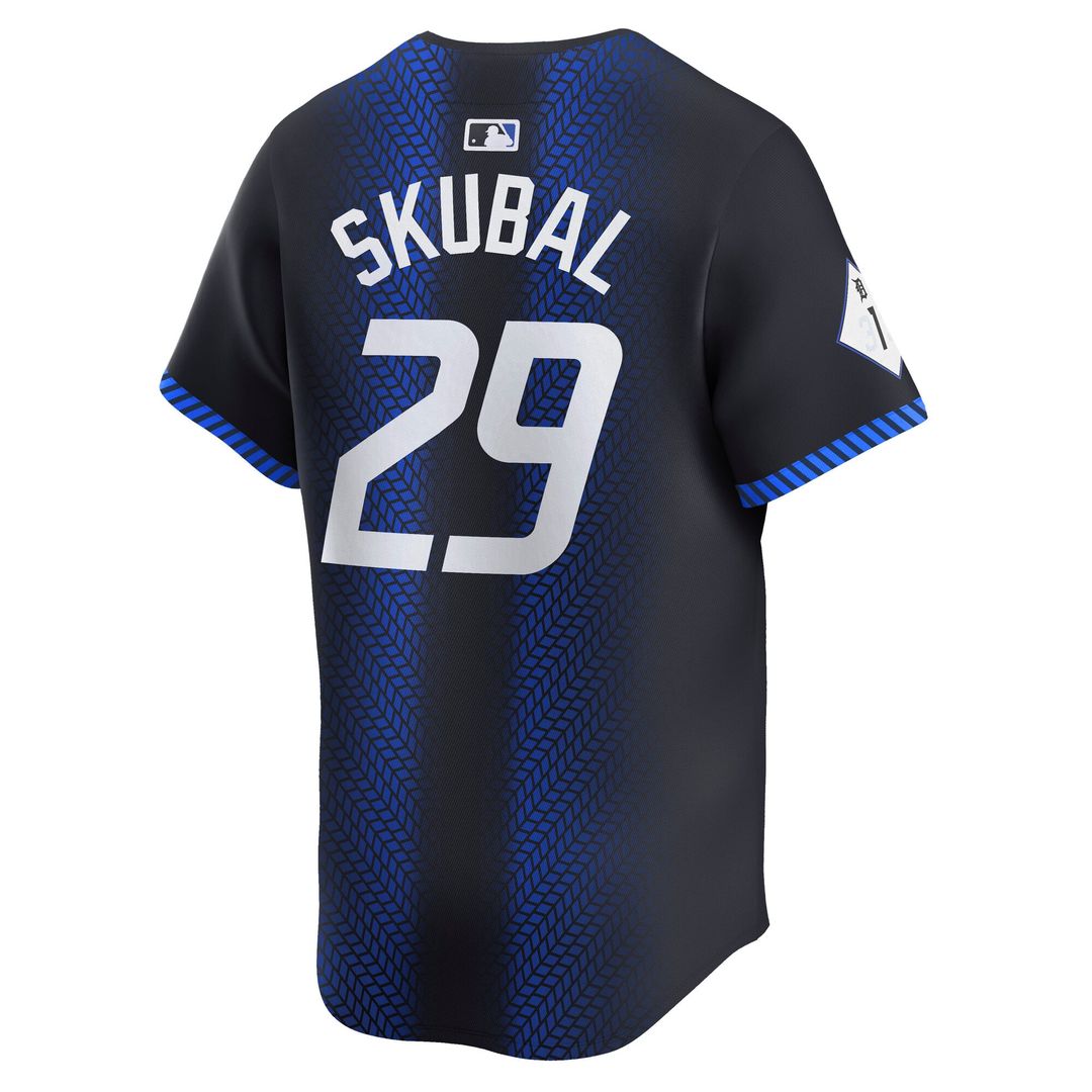 Detroit Tigers Tarik Skubal City Connect Limited Jersey | Navy