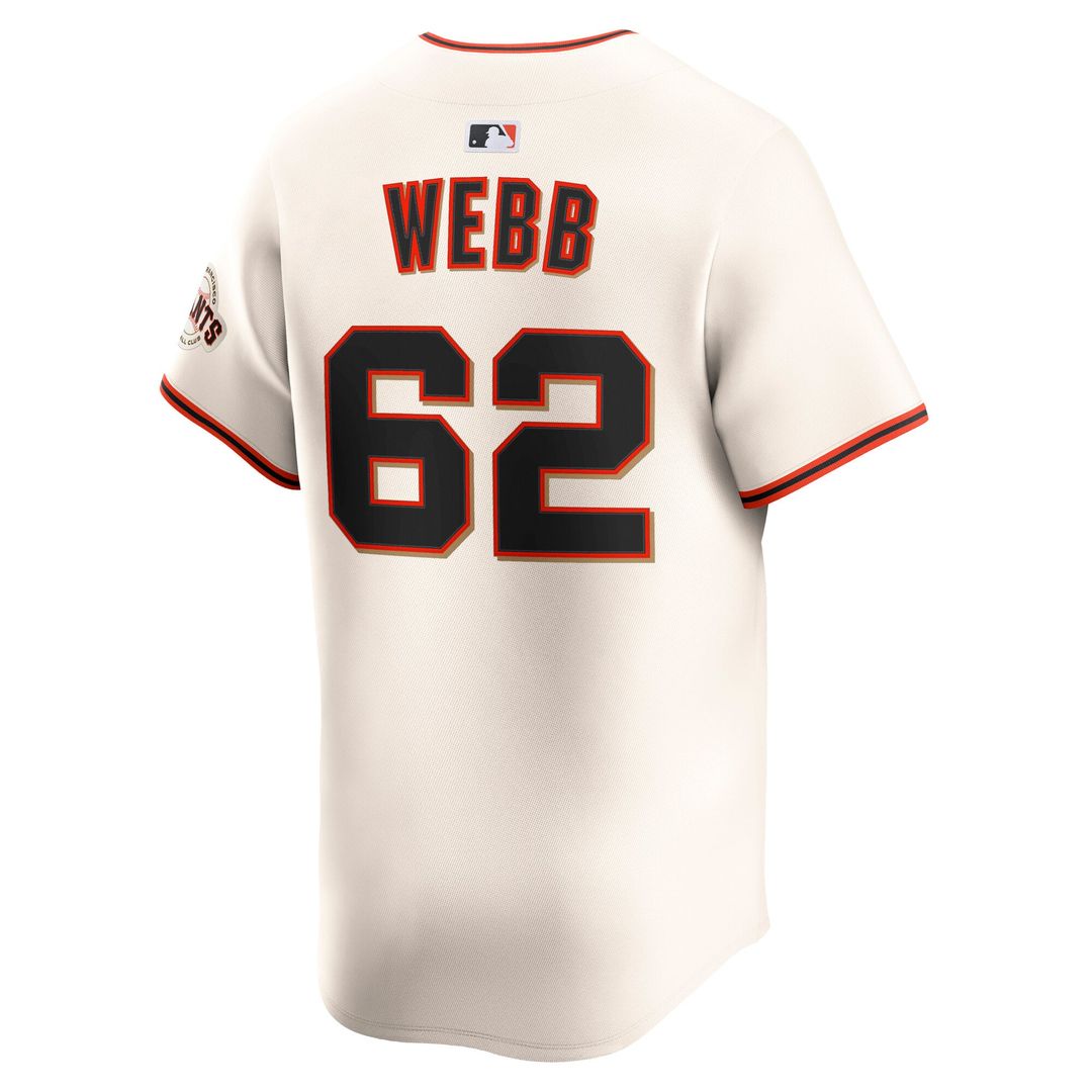 San Francisco Giants Logan Webb Home Limited Jersey | Cream