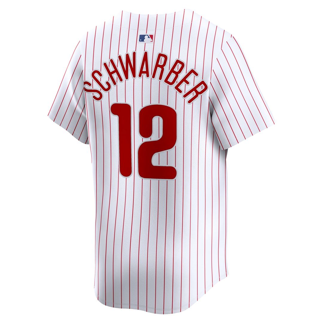 Philadelphia Phillies Kyle Schwarber Home Limited Jersey | White