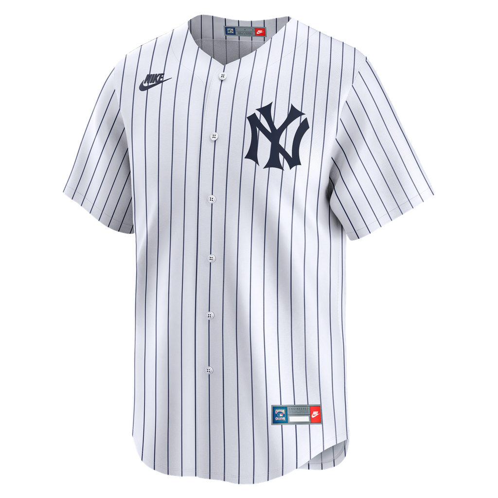 New York Yankees Babe Ruth Throwback Cooperstown Limited Jersey | White