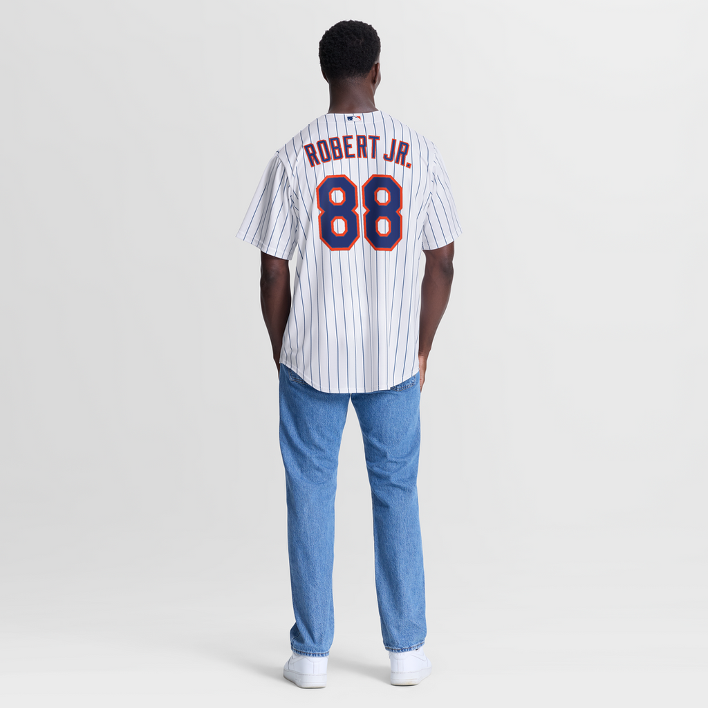 New York Mets Luis Robert Jr. Home Replica Jersey | White