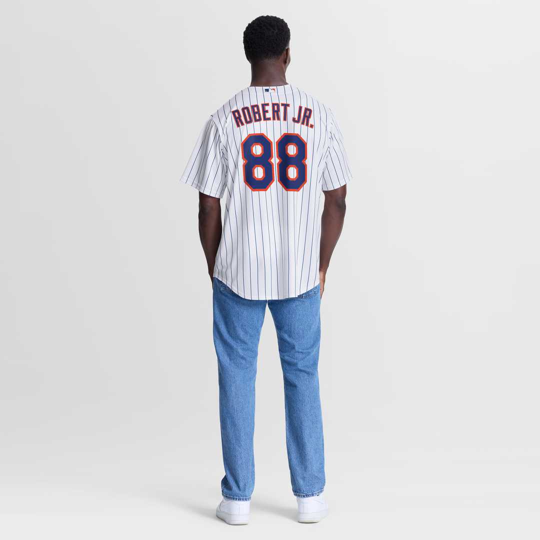 New York Mets Luis Robert Jr. Home Replica Jersey | White