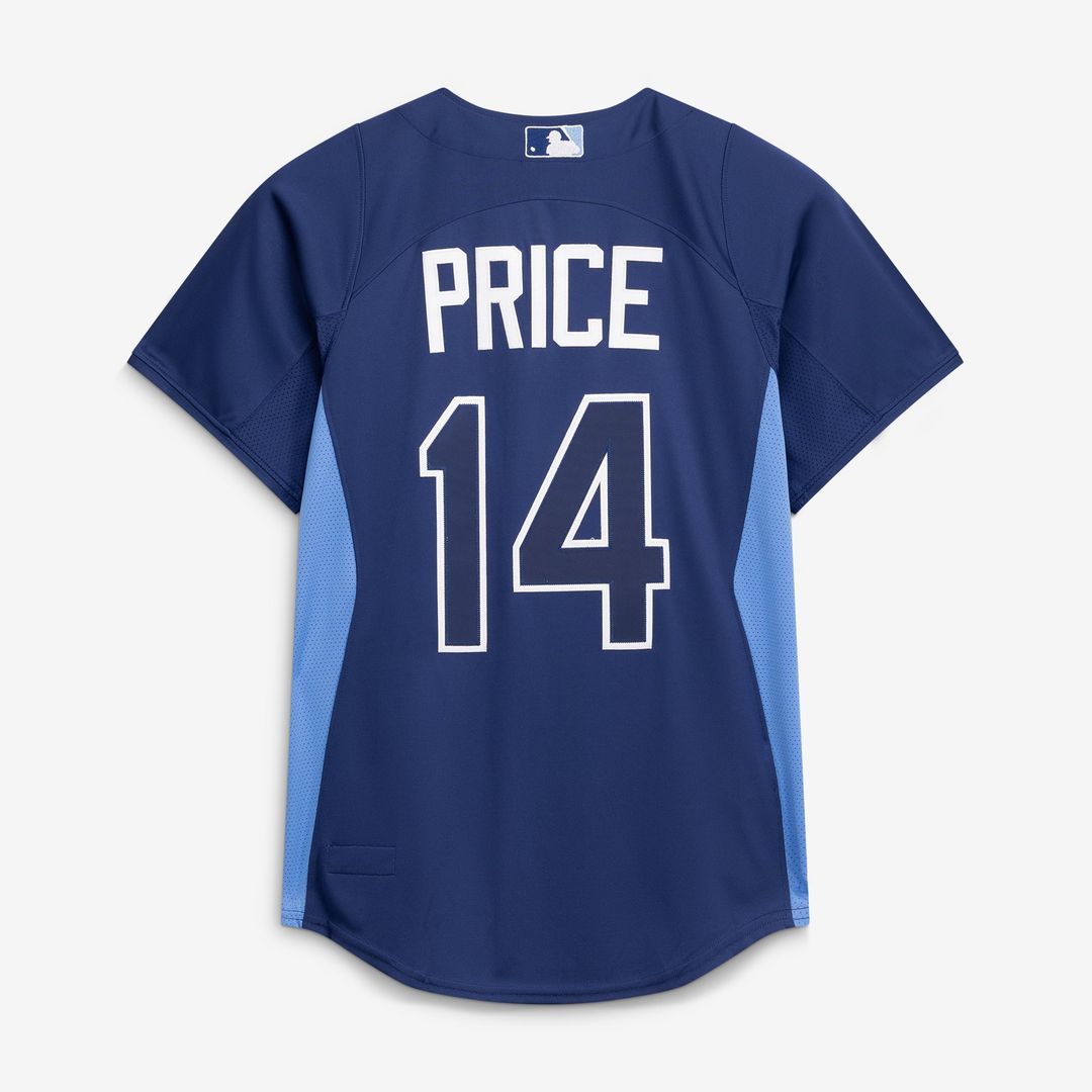 Tampa Bay Rays David Price Authentic Batting Practice Jersey | Blue