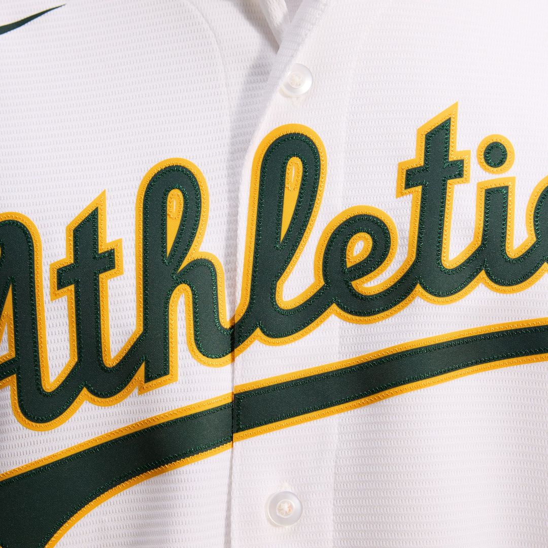 Athletics Home Replica Team Jersey | White