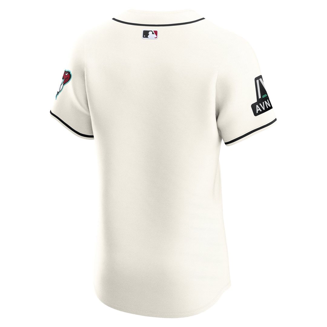 Arizona Diamondbacks Home Elite Patch Jersey | White