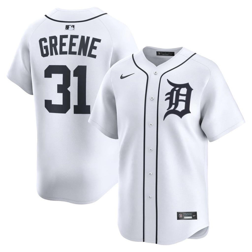 Detroit Tigers Riley Greene Home Limited Jersey | White