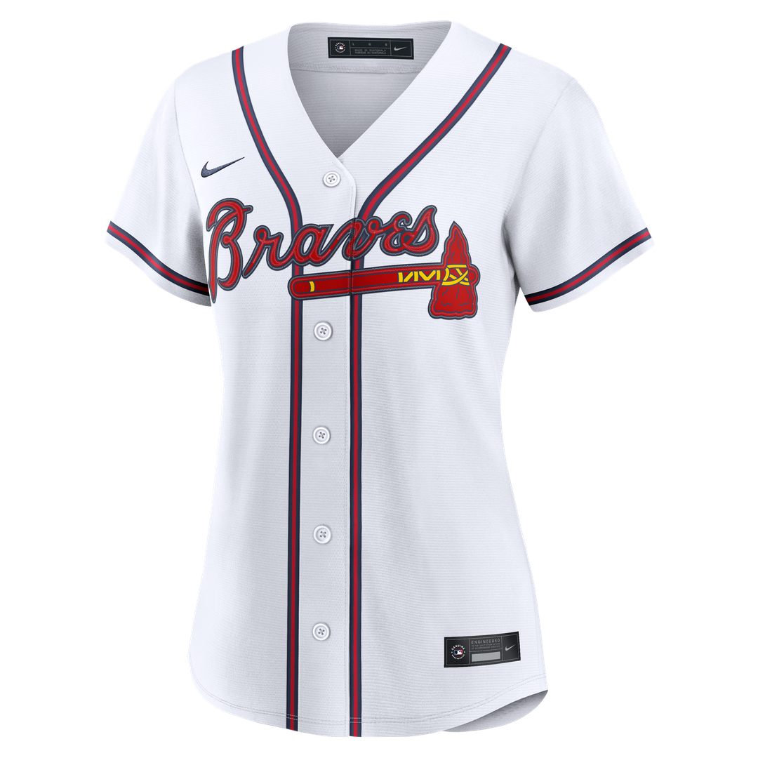 Atlanta Braves Grant Holmes Women's Home Replica Jersey | White