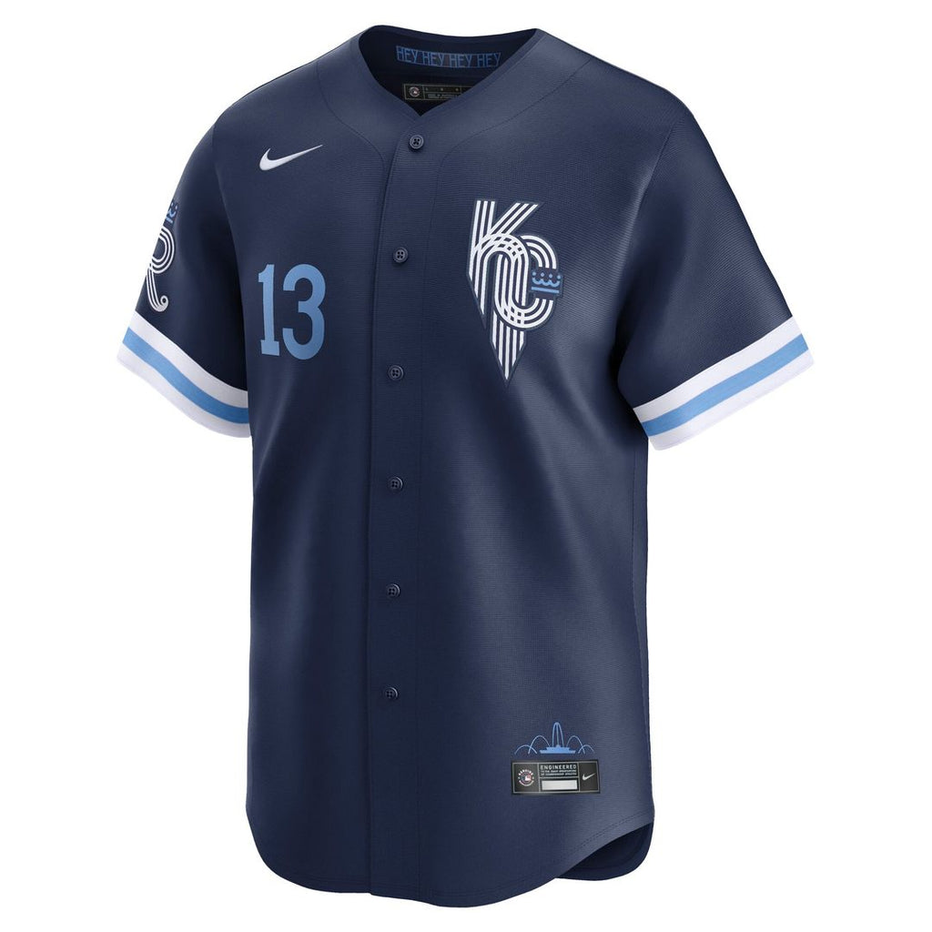 Kansas City Royals Salvador Perez City Connect Limited Jersey | Navy