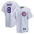 Chicago Cubs Ian Happ Home Replica Jersey | White