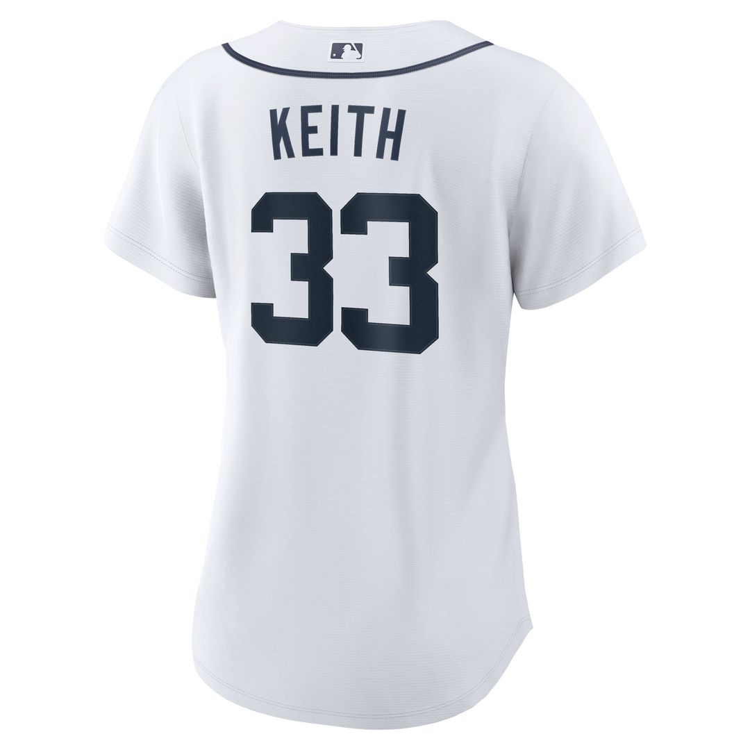 Detroit Tigers Colt Keith Women's Home Replica Jersey | White