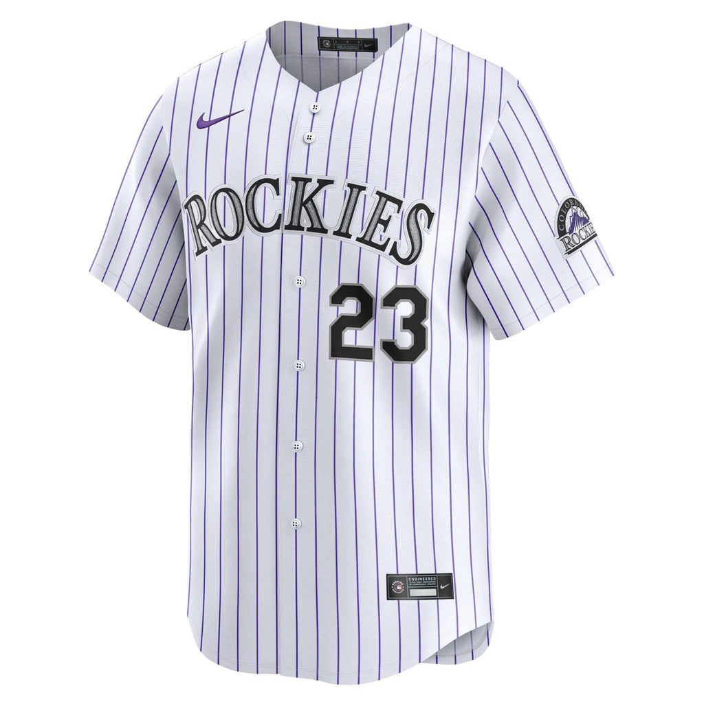 Colorado Rockies Kris Bryant Home Limited Jersey | White