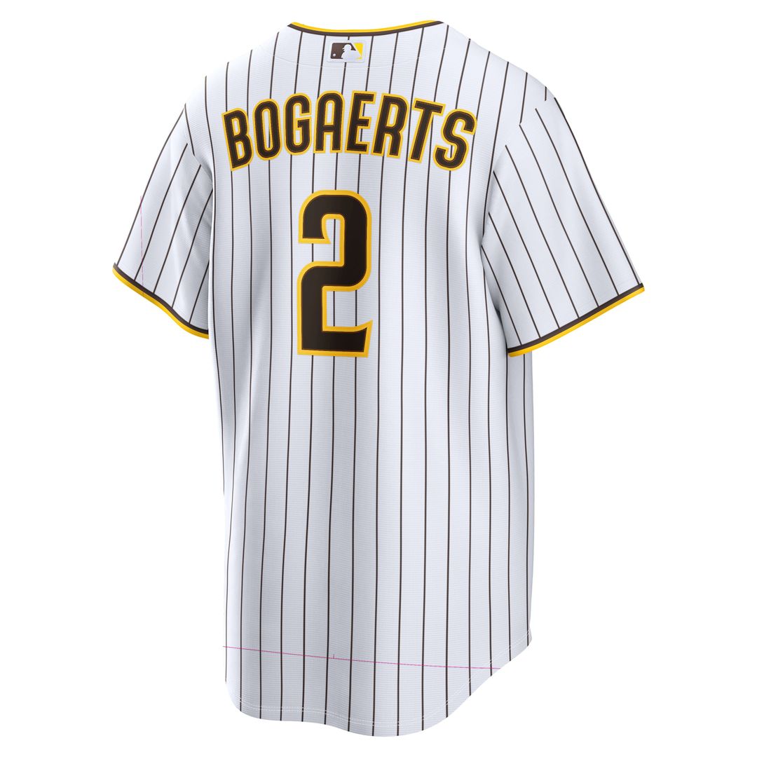 San Diego Padres Xander Bogaerts Home Replica Jersey | White