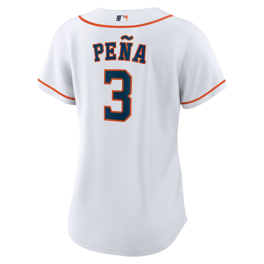 Houston Astros Jeremy Peña Women's Home Replica Jersey | White