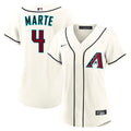 Arizona Diamondbacks Ketel Marte Women's Home Replica Jersey | Cream