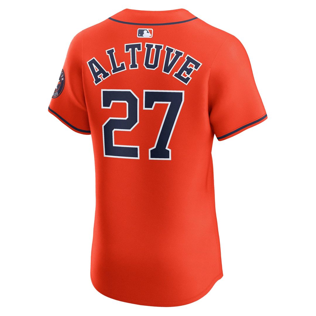 Houston Astros Jose Altuve Alternate Elite Jersey | Orange