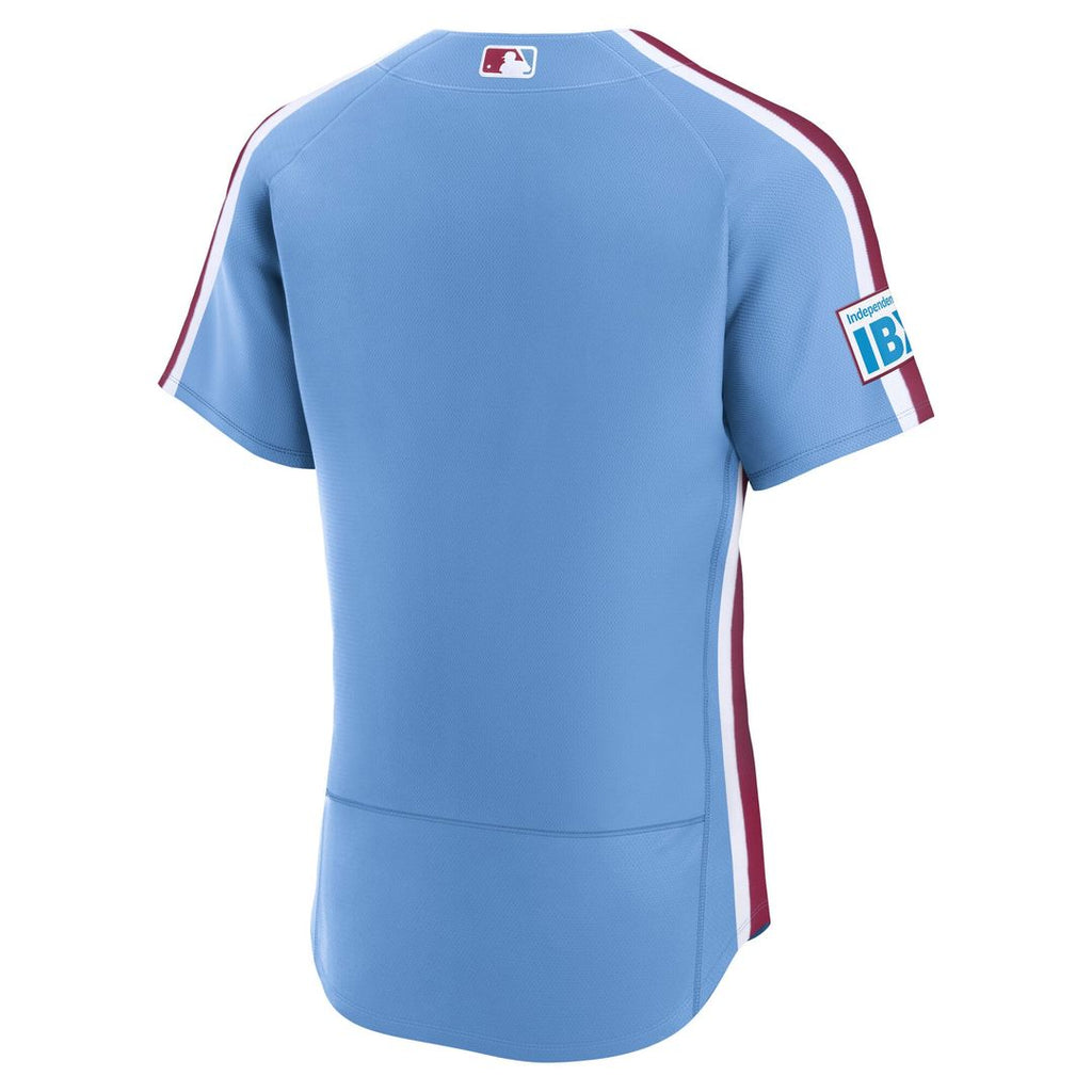 Philadelphia Phillies Alternate Authentic Jersey | Light Blue