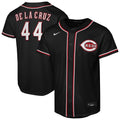 Cincinnati Reds Elly De La Cruz Youth Fashion Replica Jersey | Black