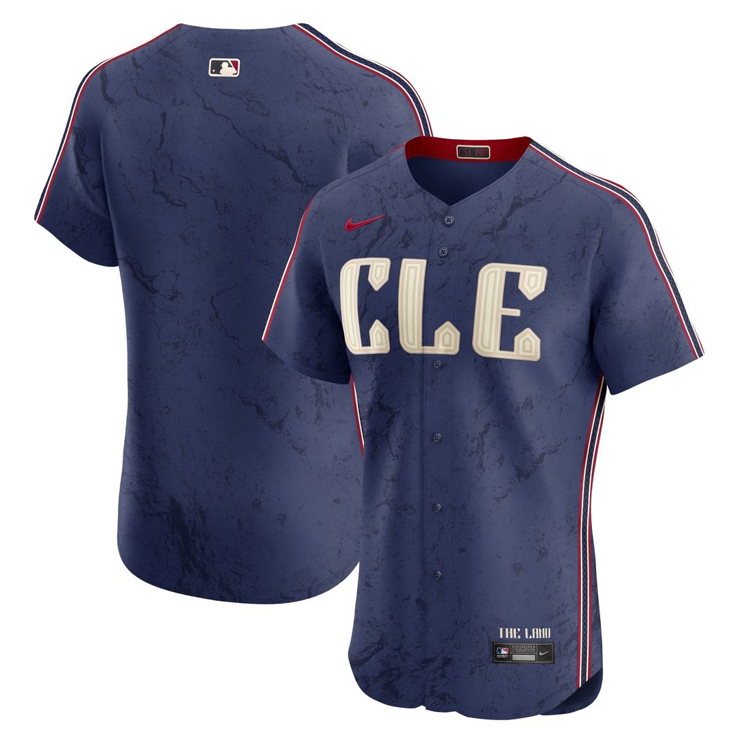 Cleveland Guardians City Connect Elite Jersey | Navy