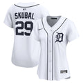 Detroit Tigers Tarik Skubal Women's Home Limited Jersey | White