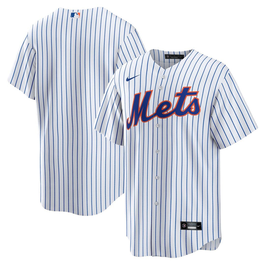 New York Mets Home Replica Team Jersey | White
