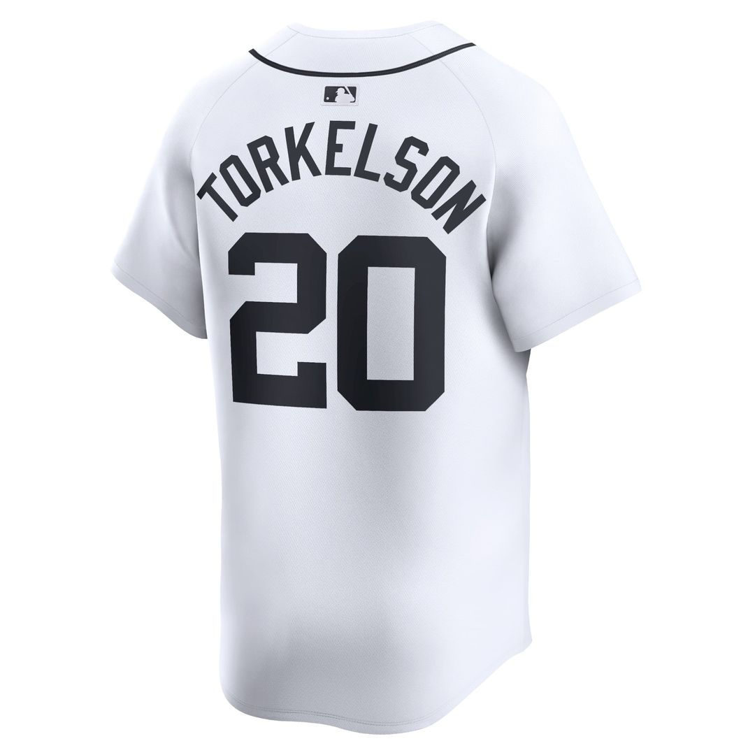 Detroit Tigers Spencer Torkelson Youth Home Limited Jersey | White