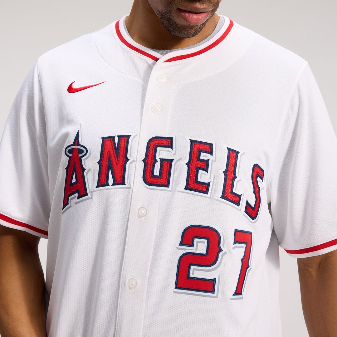 Los Angeles Angels Mike Trout Home Limited Jersey | White