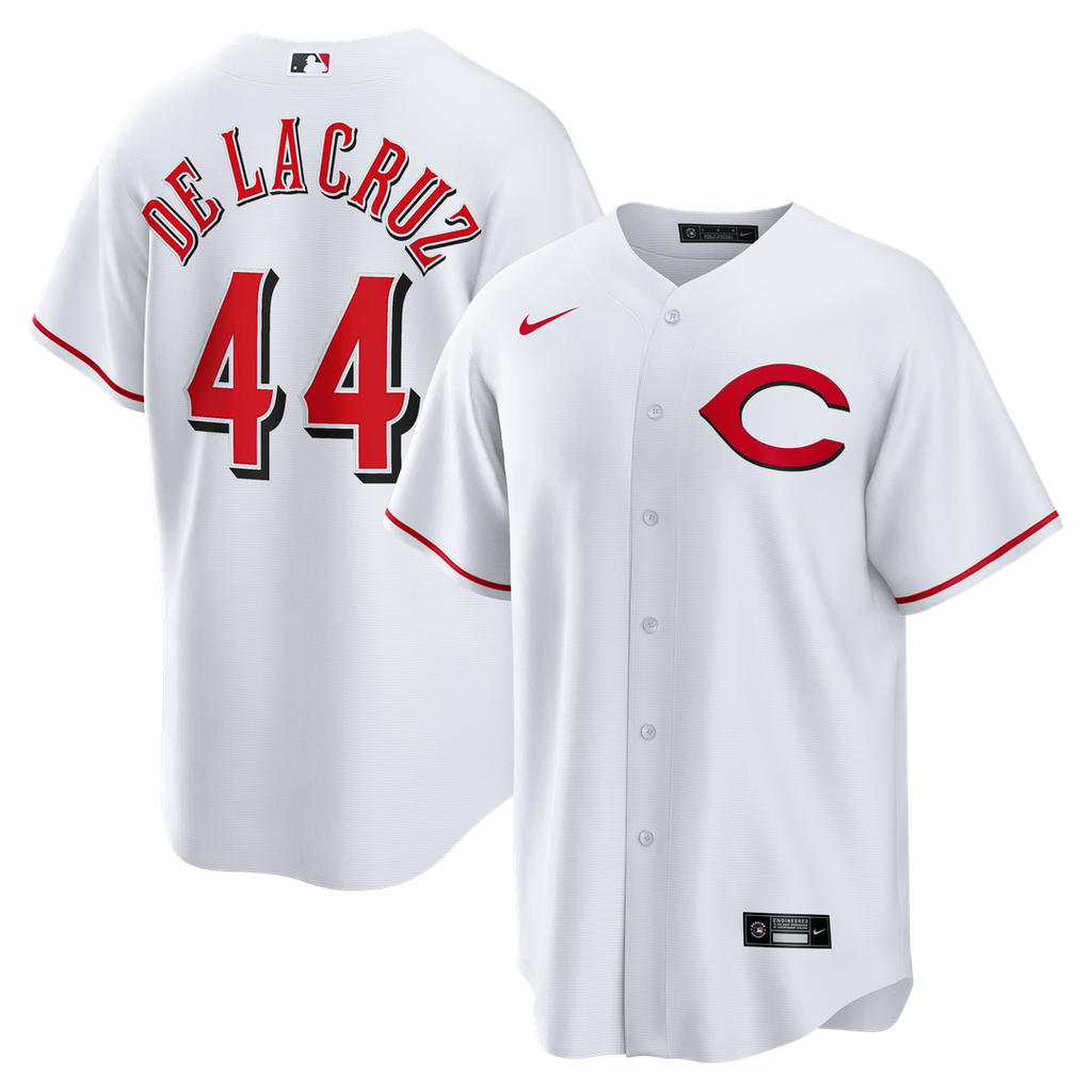 Cincinnati Reds Elly De La Cruz Alternate 2 Replica Jersey | White