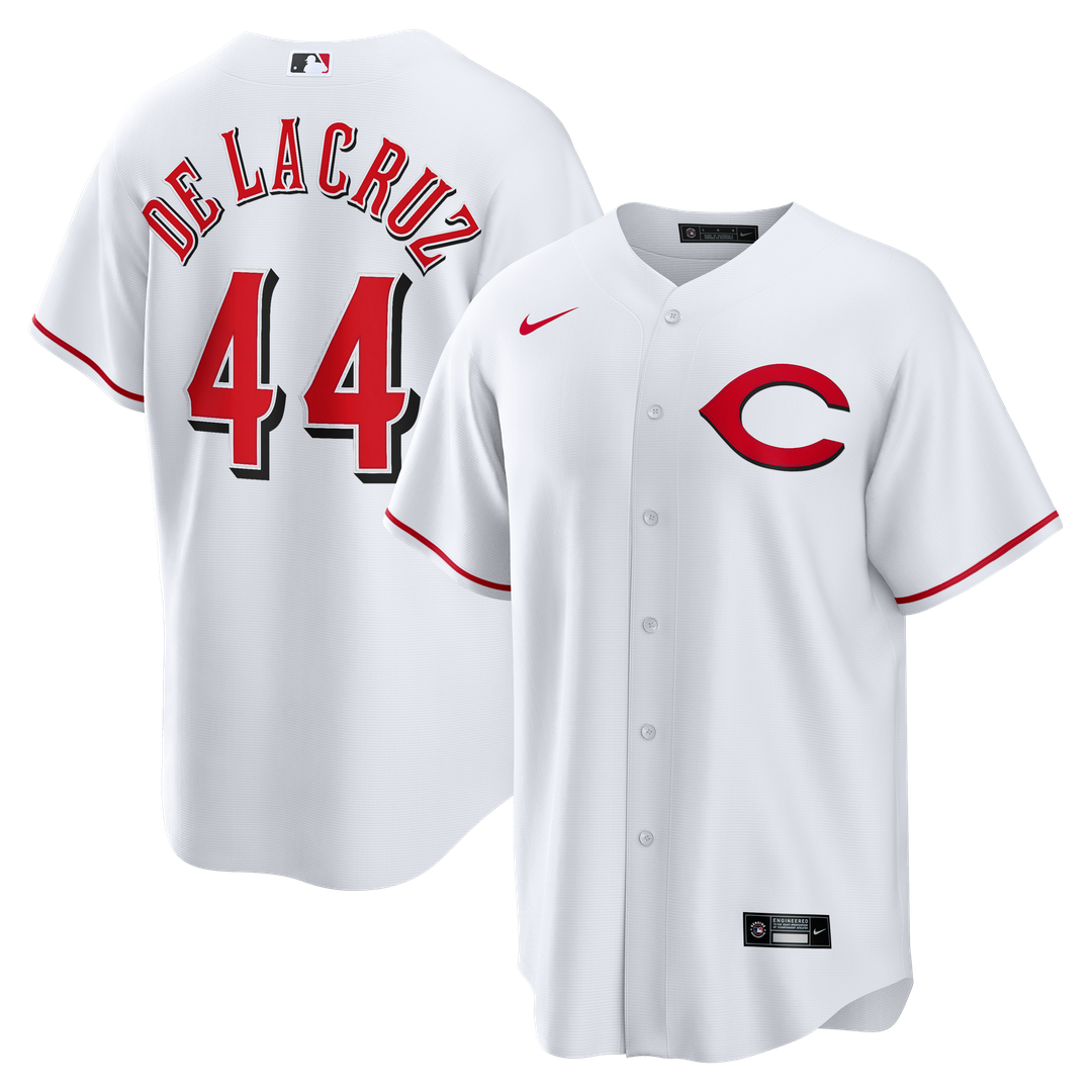 Cincinnati Reds Elly De La Cruz Alternate 2 Replica Jersey | White