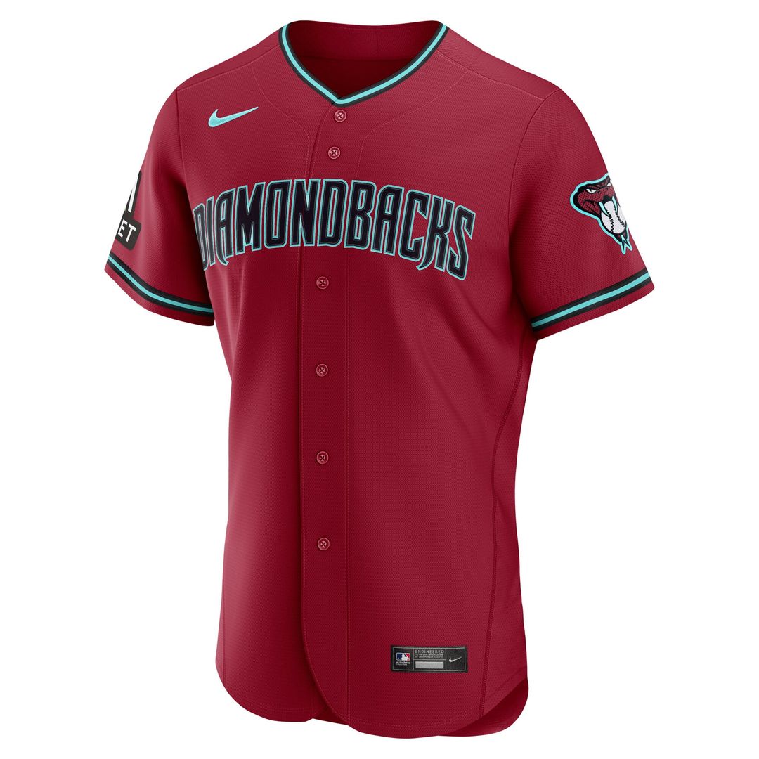 Arizona Diamondbacks Alternate 2 Authentic Jersey | Crimson