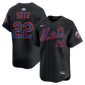New York Mets Juan Soto Alternate Limited Jersey | Black