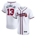 Atlanta Braves Ronald Acuña Jr. Home Elite Jersey | White