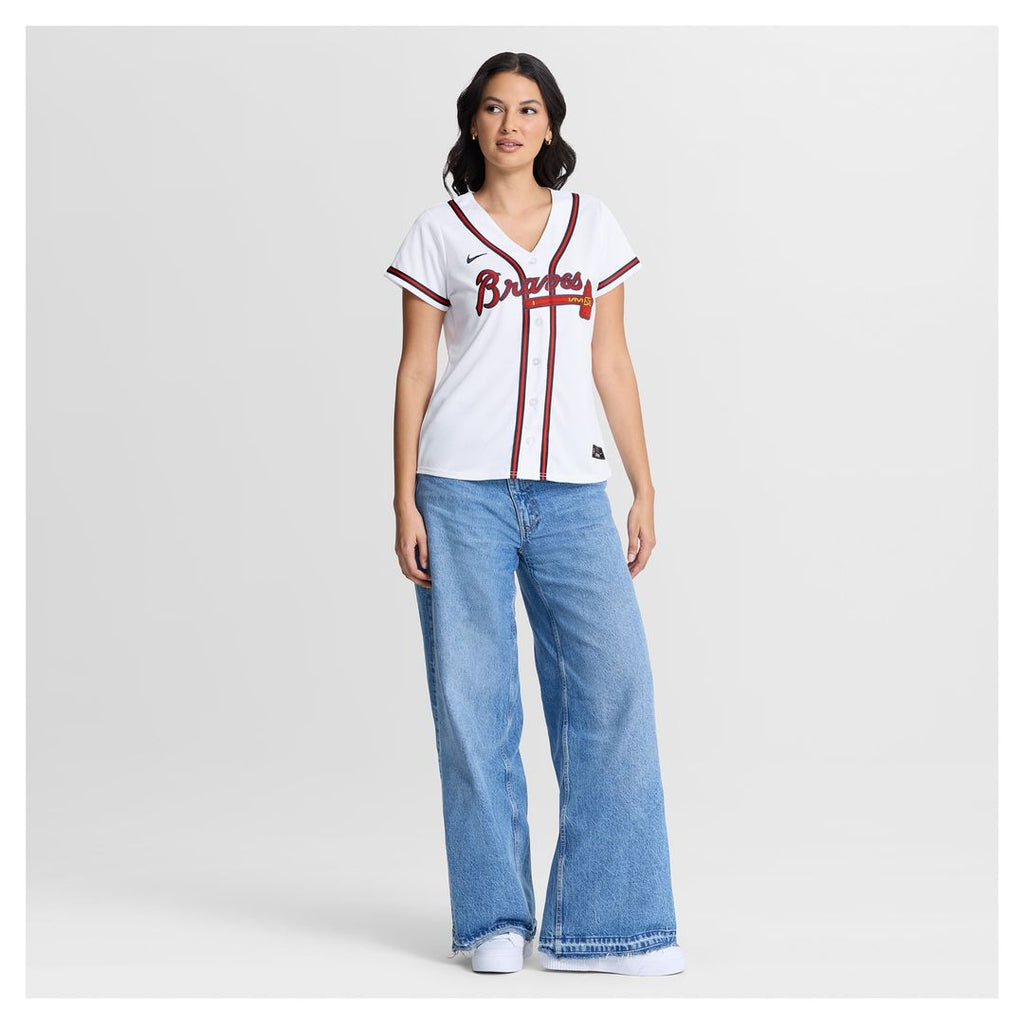 Atlanta Braves Mauricio Dubón Women's Home Replica Jersey | White