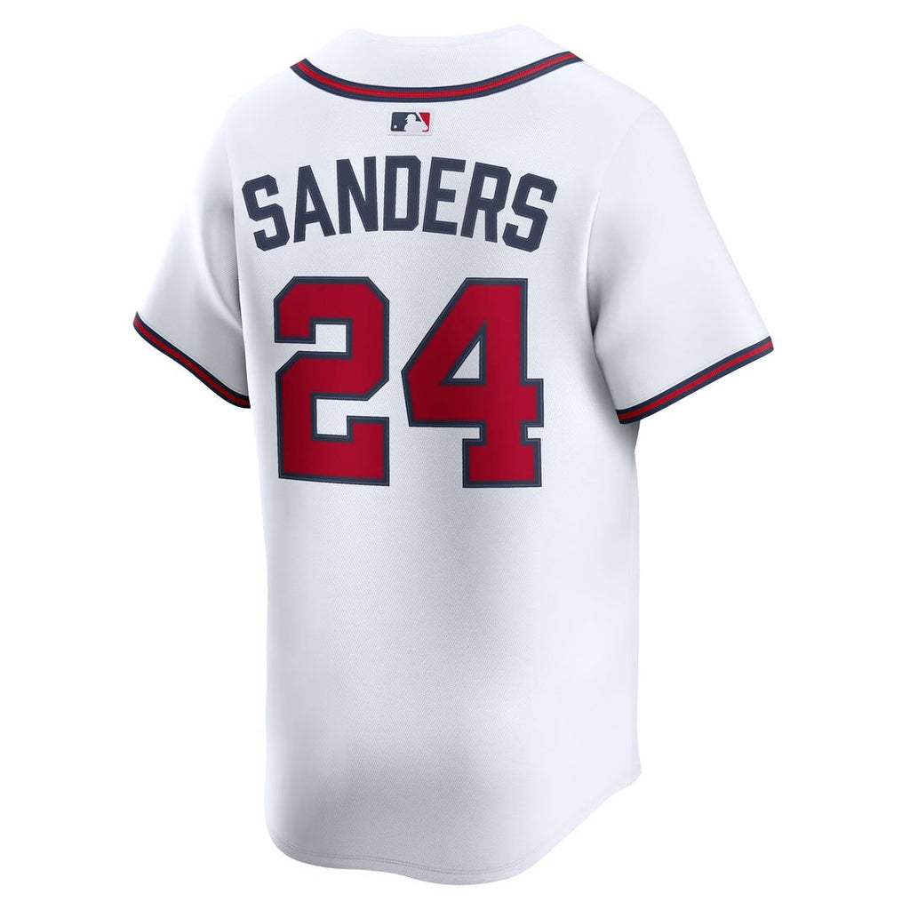 Atlanta Braves Deion Sanders Limited Jersey | White