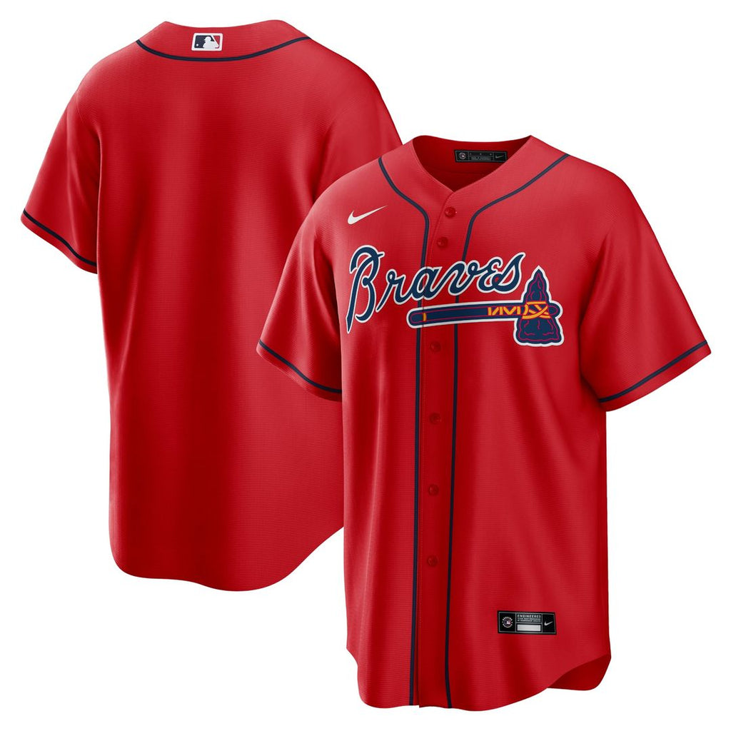 Atlanta Braves Alternate Replica Team Jersey | Red