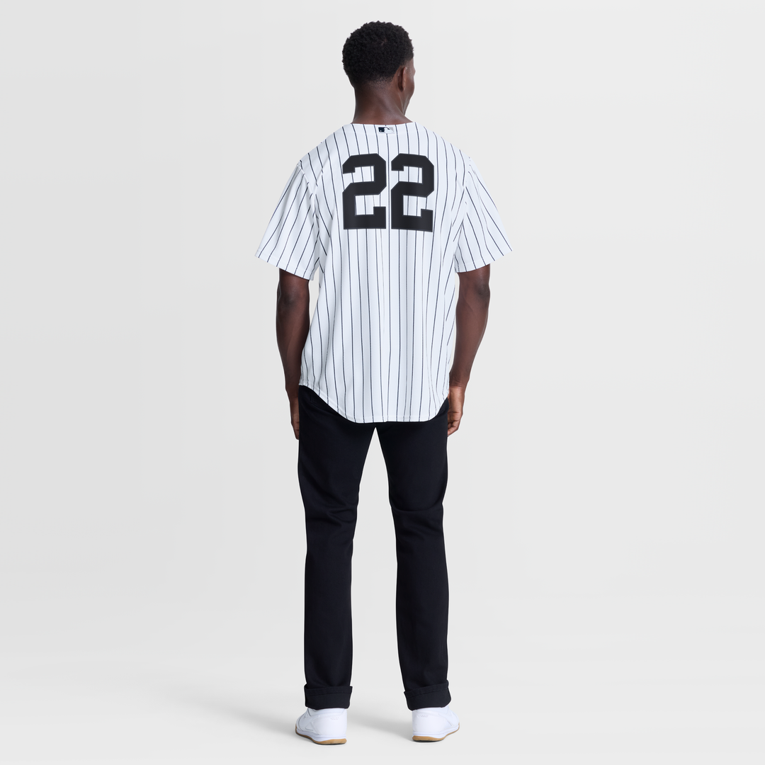 New York Yankees Ben Rice Home Replica Jersey | White