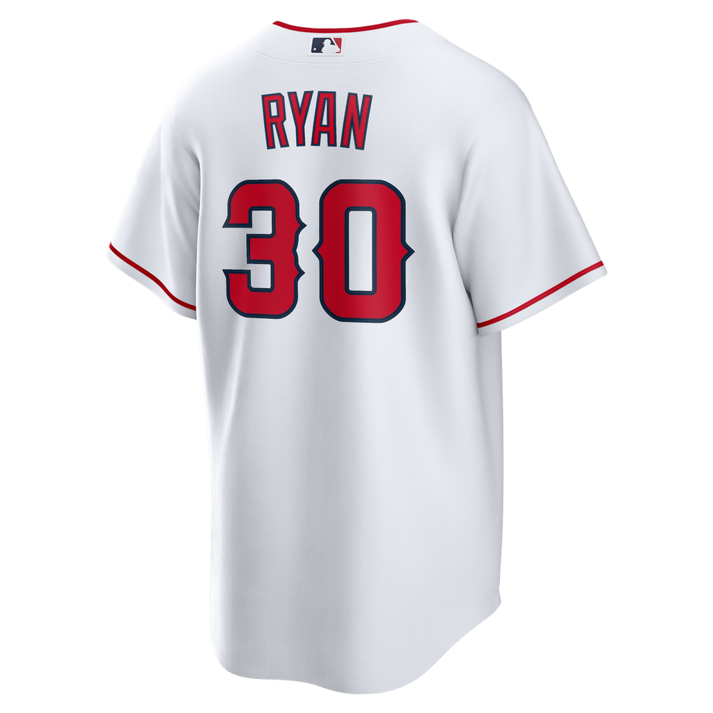 Los Angeles Angels Nolan Ryan Home Retired Replica Jersey | White
