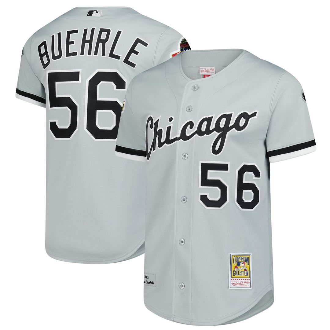 Chicago White Sox Mark Buehrle 2005 Throwback Authentic Jersey | Gray