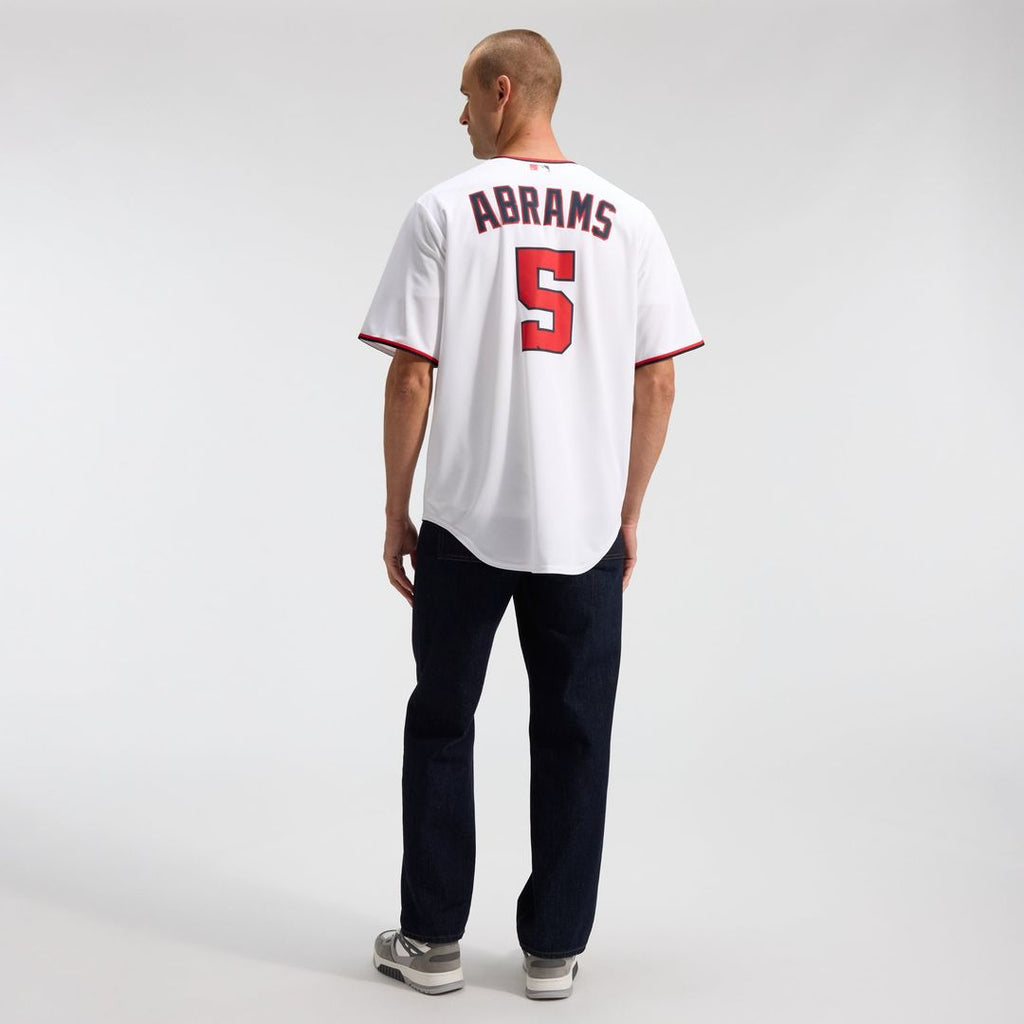 Washington Nationals CJ Abrams Home Replica Jersey | White