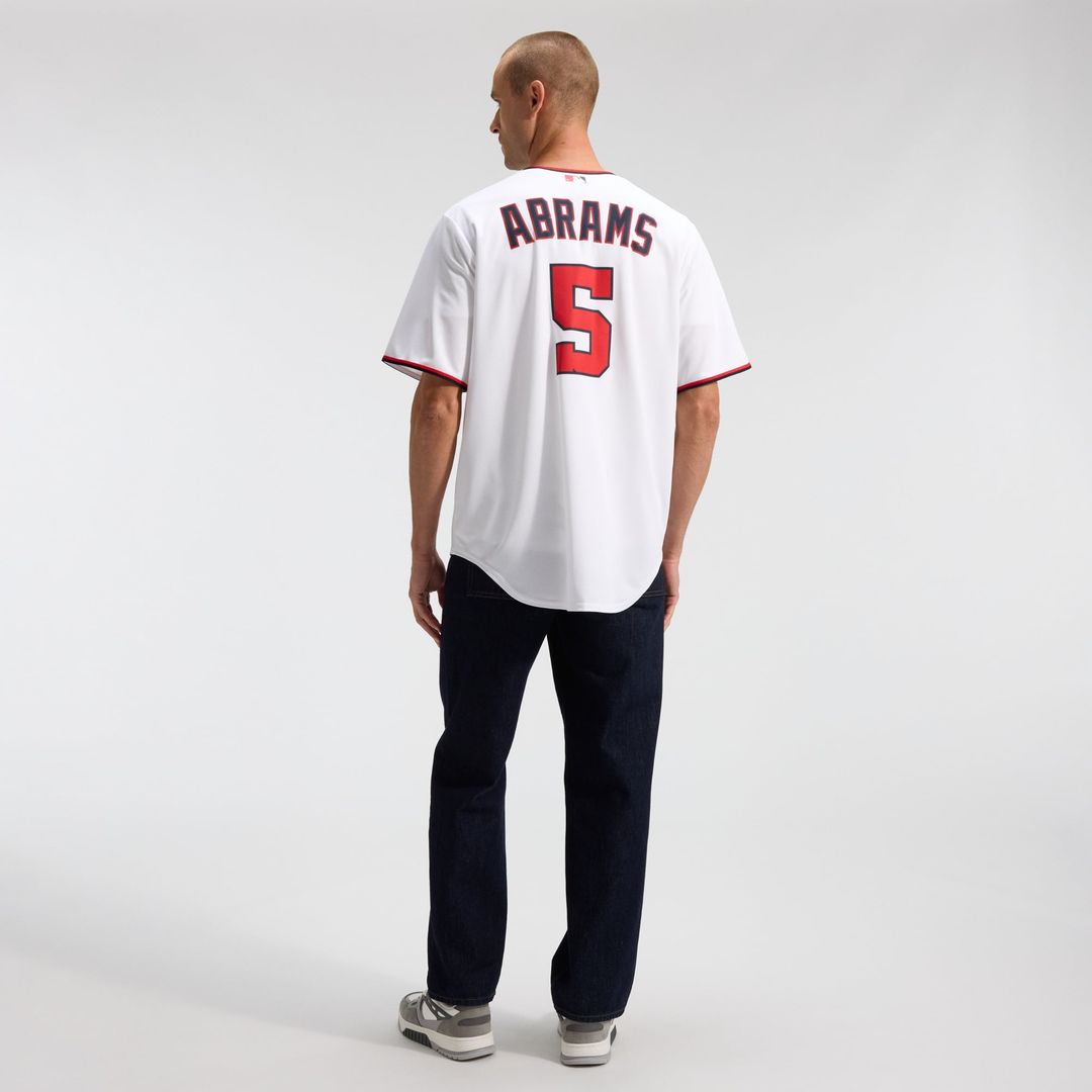 Washington Nationals CJ Abrams Home Replica Jersey | White
