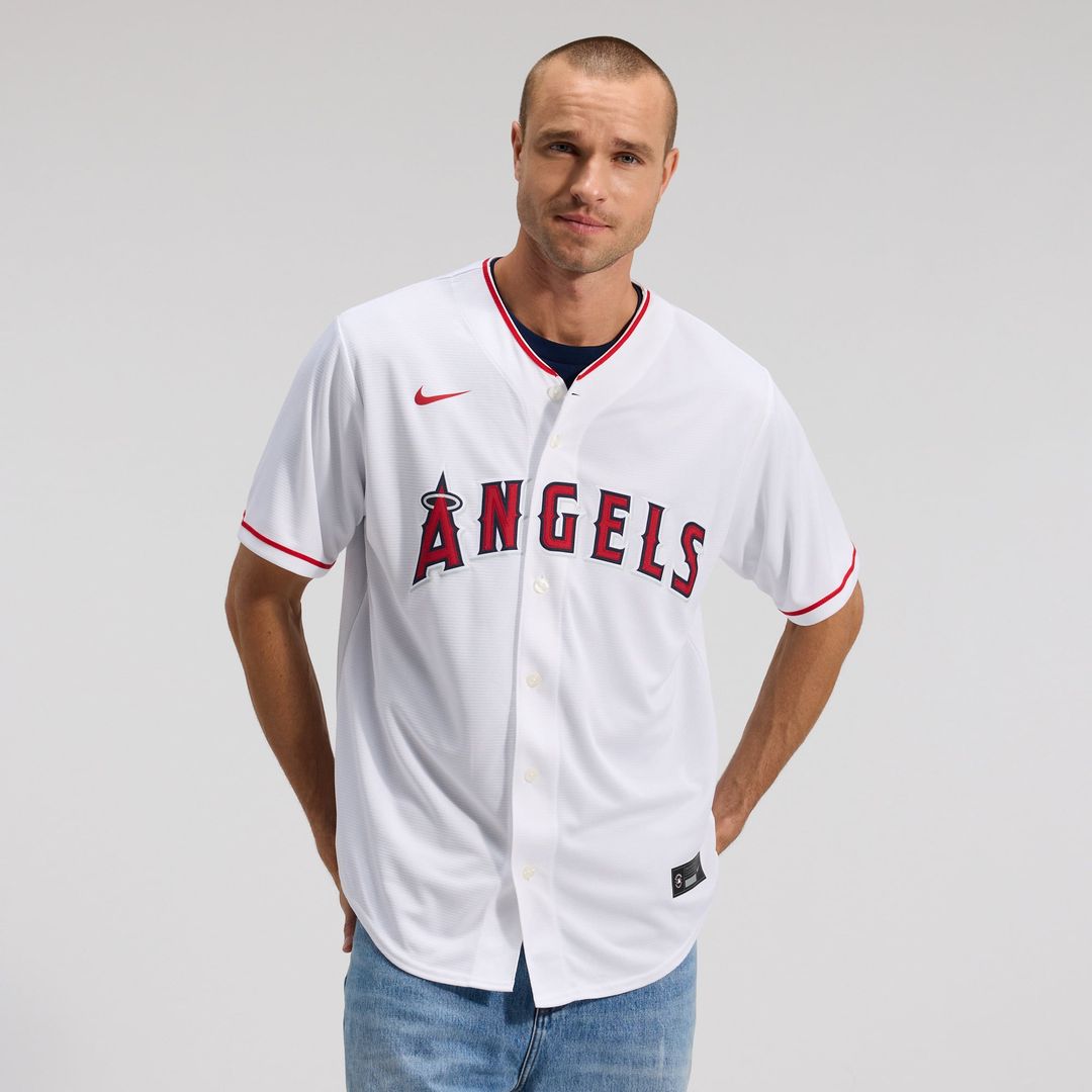 Los Angeles Angels Home Replica Team Jersey | White