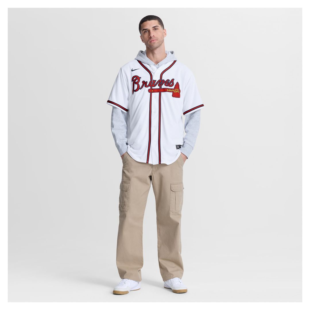 Atlanta Braves Mauricio Dubón Home Replica Jersey | White
