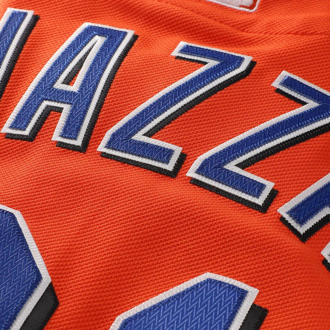 New York Mets Mike Piazza Cooperstown Mesh Batting Practice Button-Up Jersey | Orange