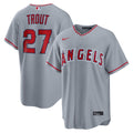 Los Angeles Angels Mike Trout Road Replica Jersey | Gray