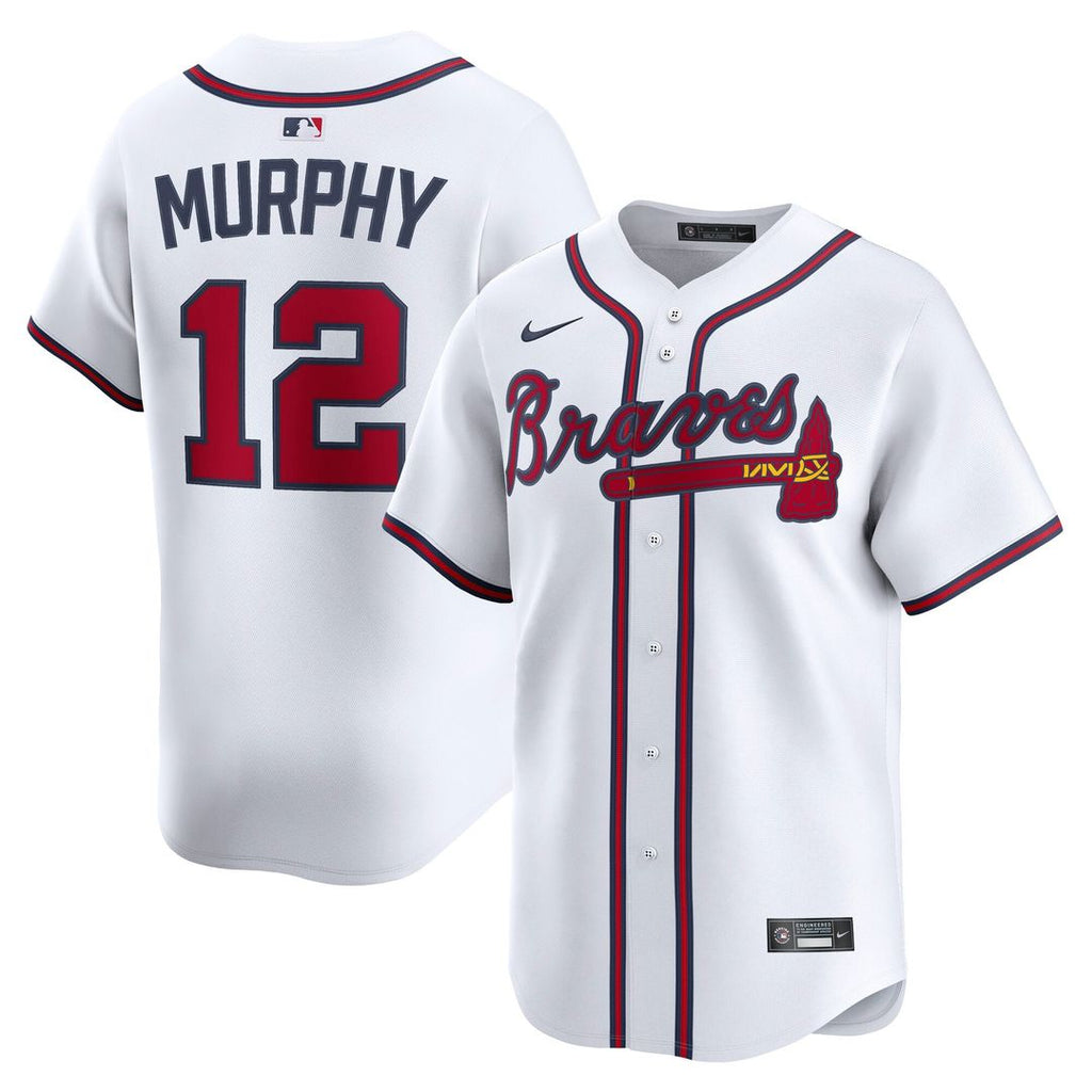 Atlanta Braves Sean Murphy Home Limited Jersey | White