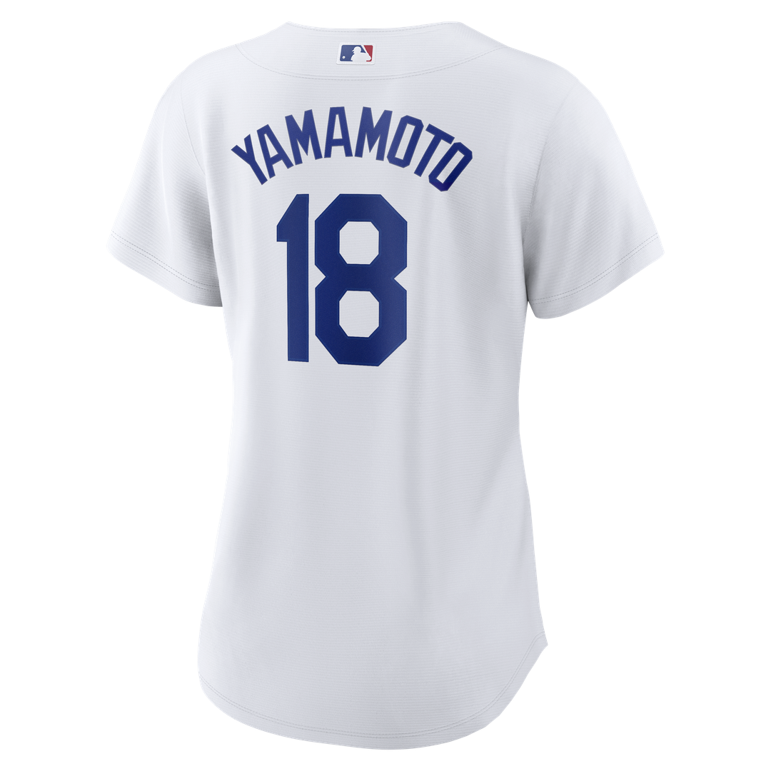Los Angeles Dodgers Yoshinobu Yamamoto Women's Replica Jersey | White