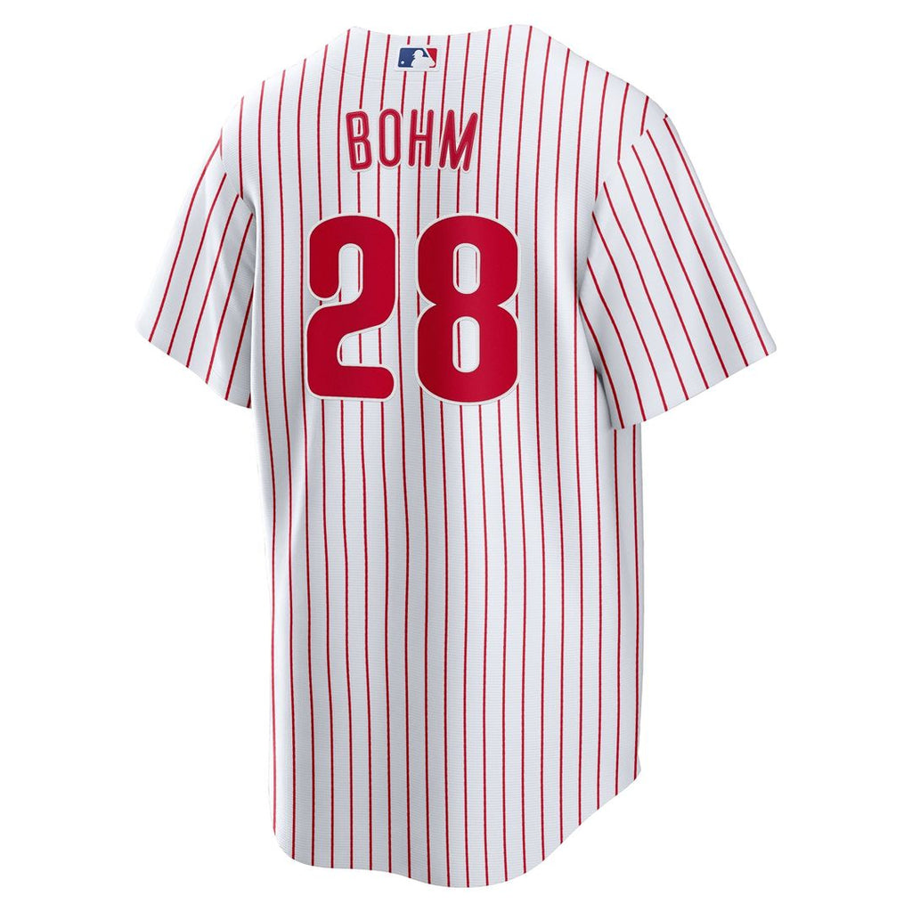 Philadelphia Phillies Alec Bohm Home Replica Jersey | White