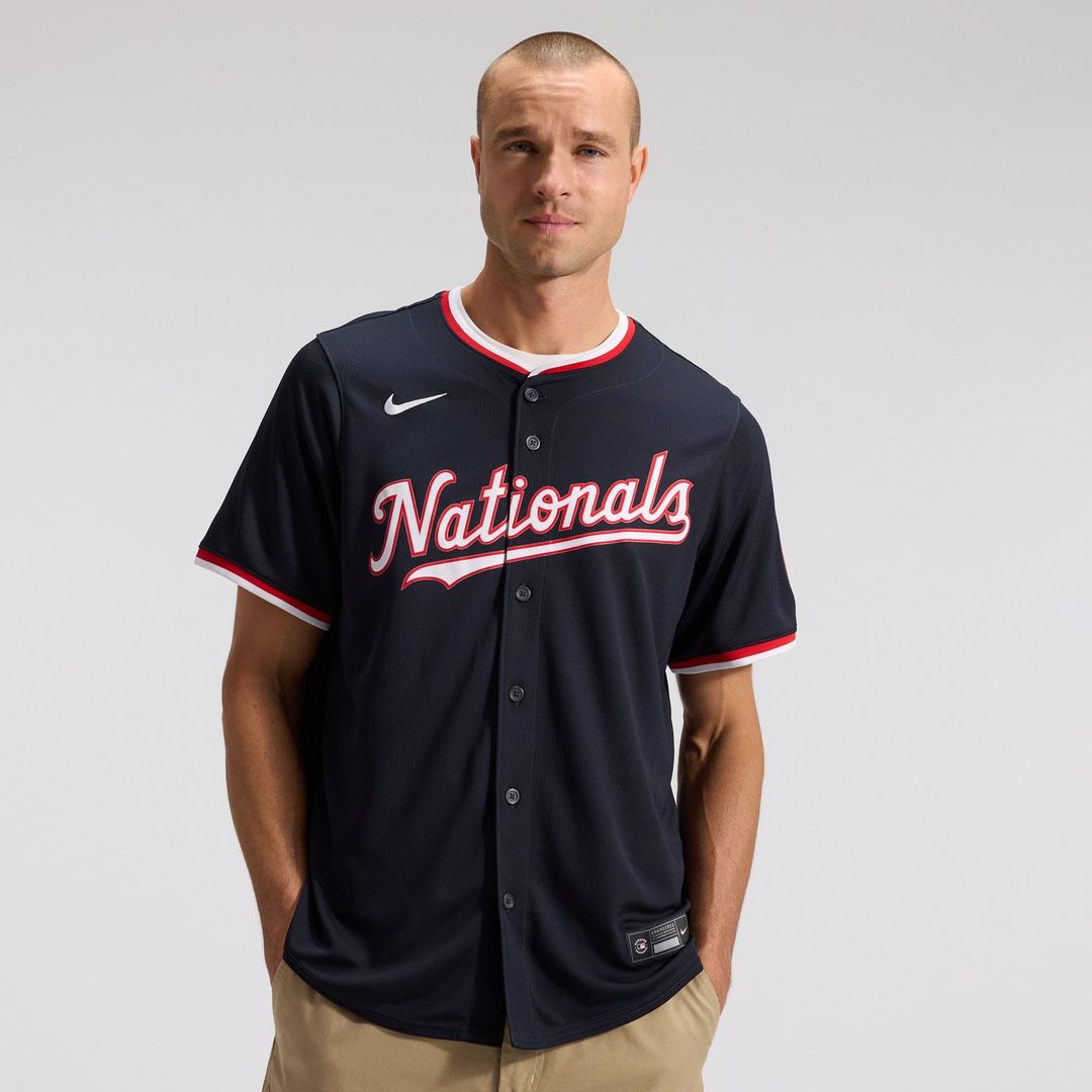 Washington Nationals James Wood Alternate Limited Jersey | Navy