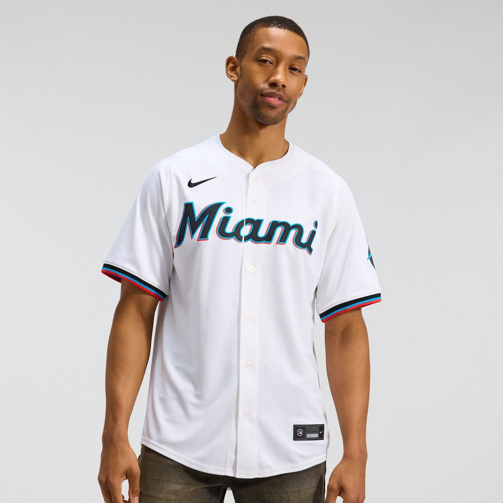 Miami Marlins Home Limited Jersey | White