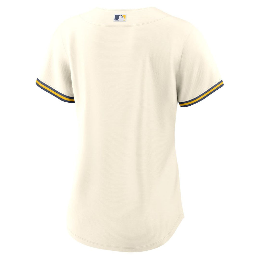Milwaukee Brewers Women's Home Replica Team Jersey | Cream