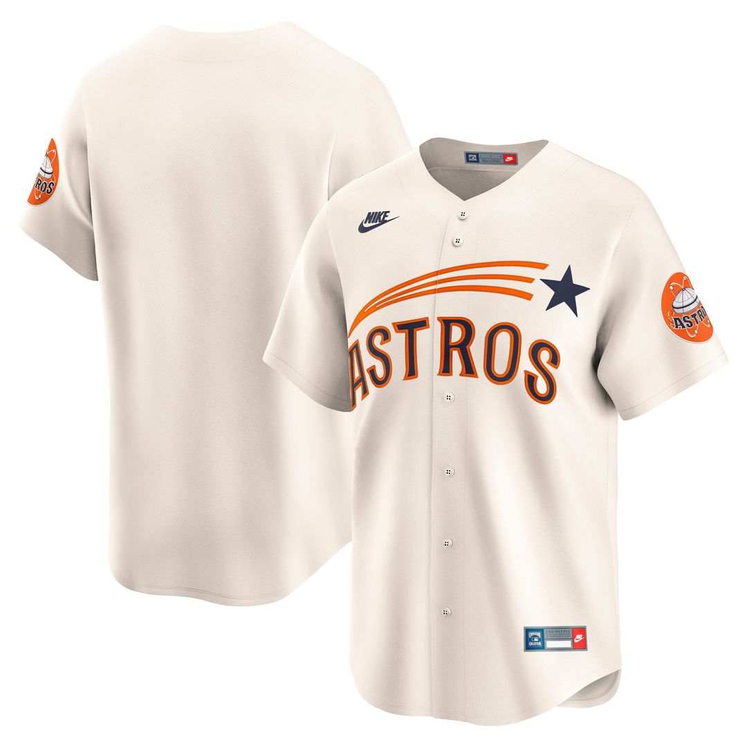Houston Astros Cooperstown Limited Jersey | Cream